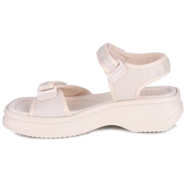 Sandały damskie zdrowotne Azaleia 18451 VERA THERAPY PAP AD BT313 OFF WHITE