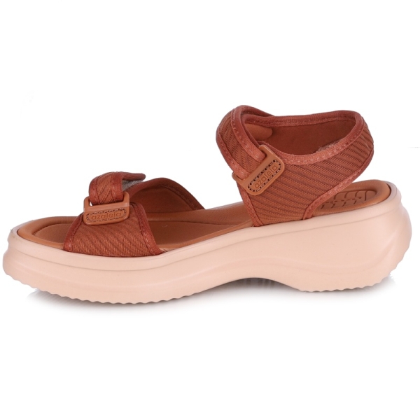 Sandały damskie zdrowotne Azaleia 18451 VERA THERAPY PAP AD BV618 BROWN/BEIGE