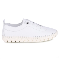 Półbuty damskie Bombonella 12T 372-A860 WHITE