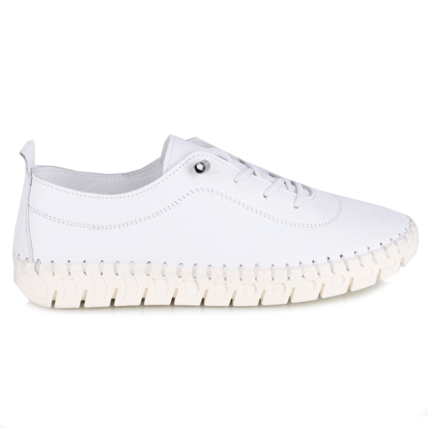 Półbuty damskie Bombonella 12T 372-A860 WHITE
