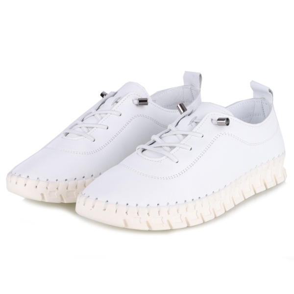 Półbuty damskie Bombonella 12T 372-A860 WHITE