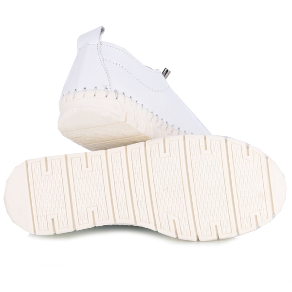 Półbuty damskie Bombonella 12T 372-A860 WHITE