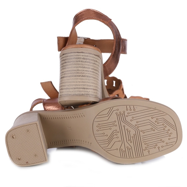 Sandały damskie Bombonella 12T 431 375 COCONUT BAKIR