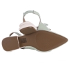 Czółenka damskie z odkrytą piętą Bombonella 1T 01 216 68 MINT-CREAM