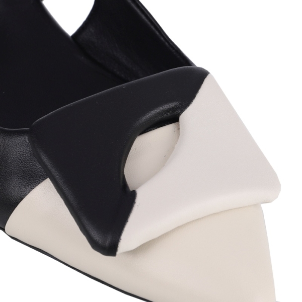 Sandały damskie Bombonella 1T 01 2185 H2514 CREAM-BLACK