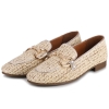 Mokasyny damskie Bombonella 1T 01 517 16 GOLD WICKER
