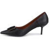 Czółenka damskie Bombonella 1T 151 208-1 BLACK