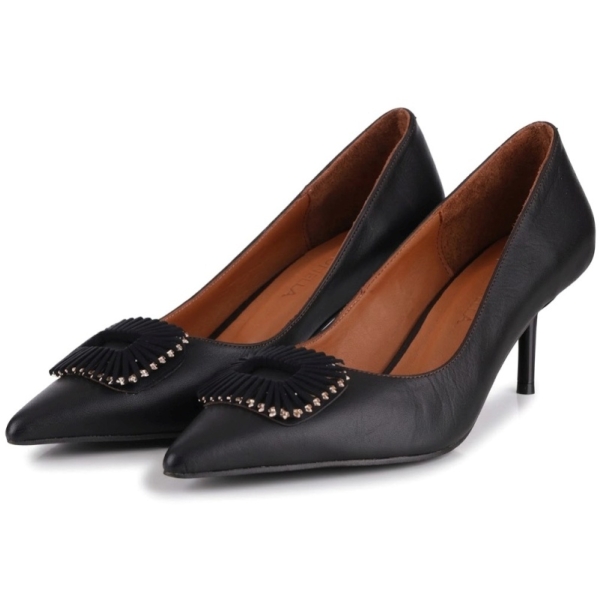 Czółenka damskie Bombonella 1T 151 208-1 BLACK