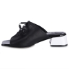 Klapki damskie Bombonella 1T 417 1118 WHITE-BLACK
