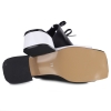 Klapki damskie Bombonella 1T 417 1118 WHITE-BLACK