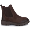 Botki damskie Bombonella 5T 06004 ZN BOT DARK BROWN NUBUCK