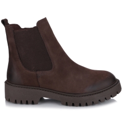 Botki damskie Bombonella 5T 06004 ZN BOT DARK BROWN NUBUCK