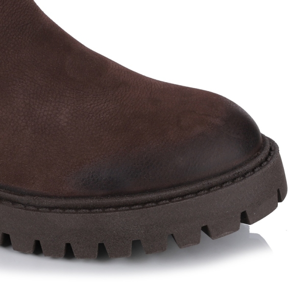 Botki damskie Bombonella 5T 06004 ZN BOT DARK BROWN NUBUCK