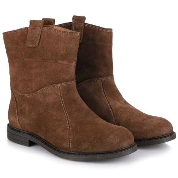 Botki damskie Bombonella 5T 07002 COFFE SUEDE