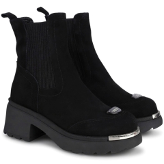 Botki damskie Bombonella 8T G638 104 - SYH SUET