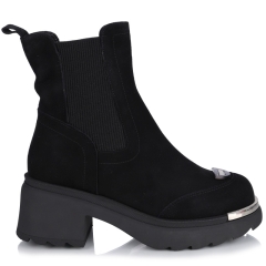 Botki damskie Bombonella 8T G638 104 - SYH SUET