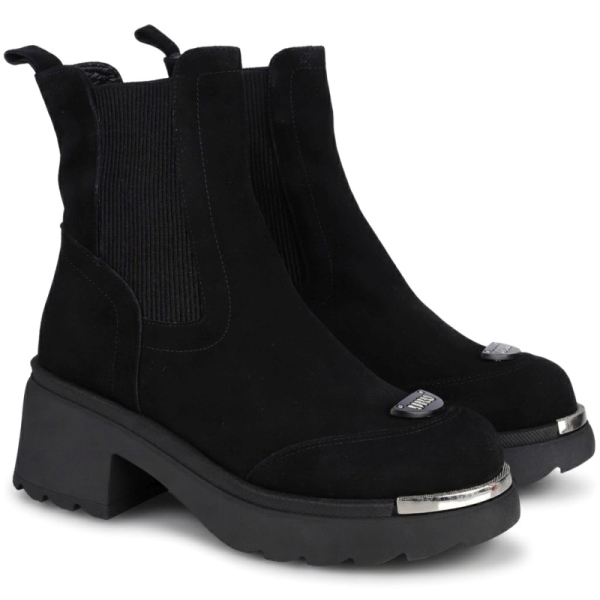 Botki damskie Bombonella 8T G638 104 - SYH SUET