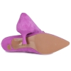 Czółenka damskie D&A S.Barski CR61-3123 PURPLE