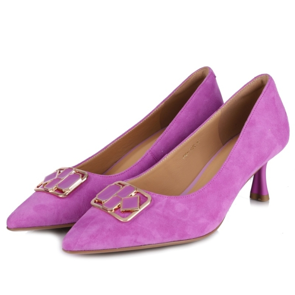 Czółenka damskie D&A S.Barski CR61-3123 PURPLE