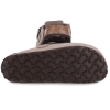 Klapki skórzane Dr Brinkmann 600132-08 TAUPE