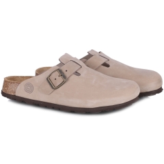 Klapki skórzane Dr Brinkmann 600132-08 TAUPE