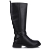 Kozaki damskie Epica 1DL90004A 01-N BLACK A.LEATHER+BLACK CALF LEATHER