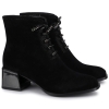 Botki damskie Epica 1JI30040 01-I BLACK GOAT SUEDE