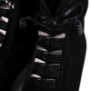 Botki damskie Epica 1JI30040 01-I BLACK GOAT SUEDE