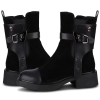 Botki damskie Epica 1XS70025A 01-N BLACK CALF SUEDE+BLACK A LEATHER