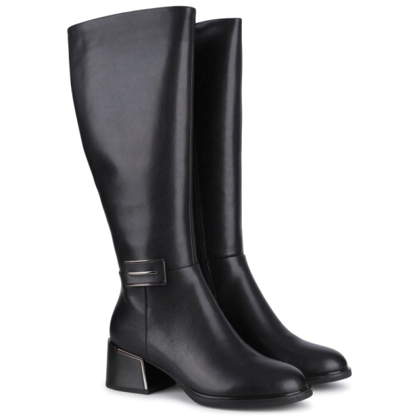 Kozaki damskie Epica 323A349-61B-N809 BLACK