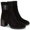 Botki damskie Epica 3B52-A282-YF340 DARK BROWN