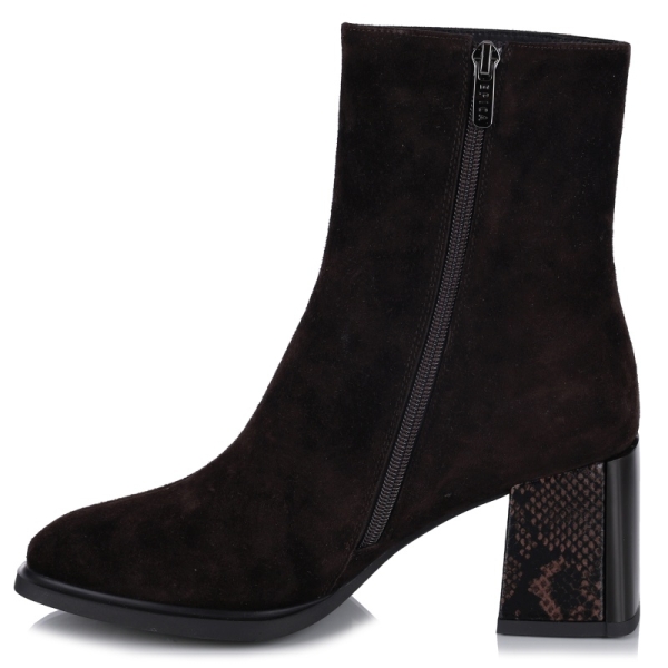 Botki damskie Epica 3B52-A282-YF340 DARK BROWN