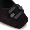 Czółenka damskie Epica 1DL90003B C4-I DARK BROWN