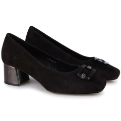 Czółenka damskie Epica 1DL90003B C4-I DARK BROWN