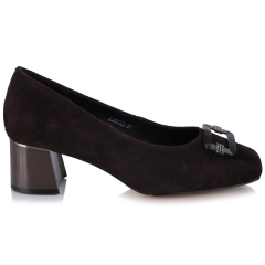 Czółenka damskie Epica 1DL90003B C4-I DARK BROWN