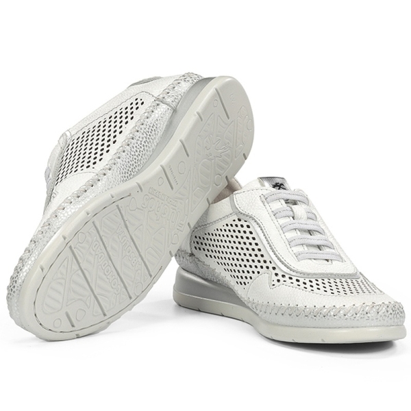Półbuty damskie Fluchos 505161 SELLA F2143 INDIOS BLANCO+COM.1