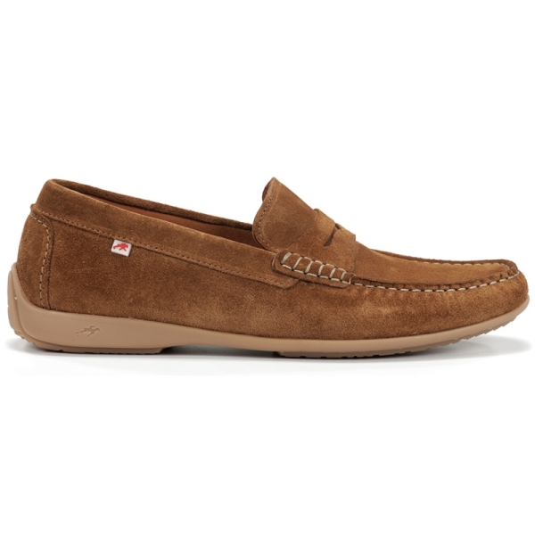 Mokasyny męskie Fluchos 505242 SAMOA F2207 AFELPADO CAMEL