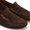 Mokasyny męskie Fluchos 505243 SAMOA F2207 AFELPADO CHOCOLATE