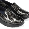 Mokasyny damskie Fluchos 505493 EIRA F2159 SIUX ANTRACITA