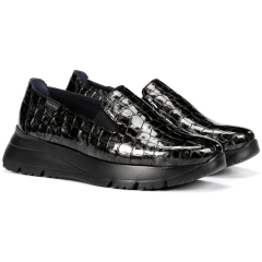 Mokasyny damskie Fluchos 505493 EIRA F2159 SIUX ANTRACITA