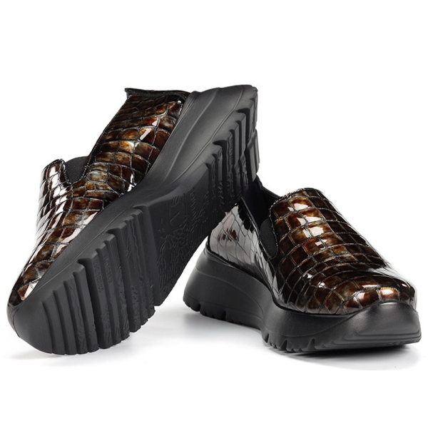 Mokasyny damskie Fluchos 505494 EIRA F2159 SIUX BRONCE