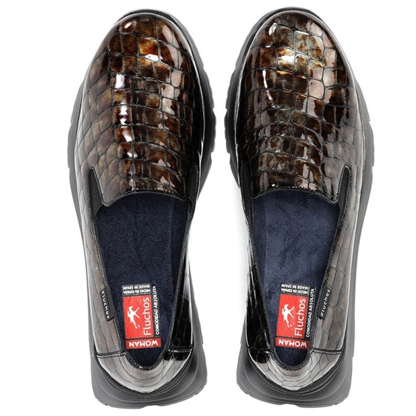 Mokasyny damskie Fluchos 505494 EIRA F2159 SIUX BRONCE