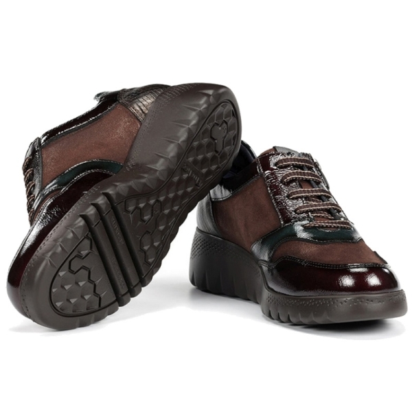 Sneakersy damskie Fluchos 505556 LIVE F2248 PLATINI CAFE+COM.2