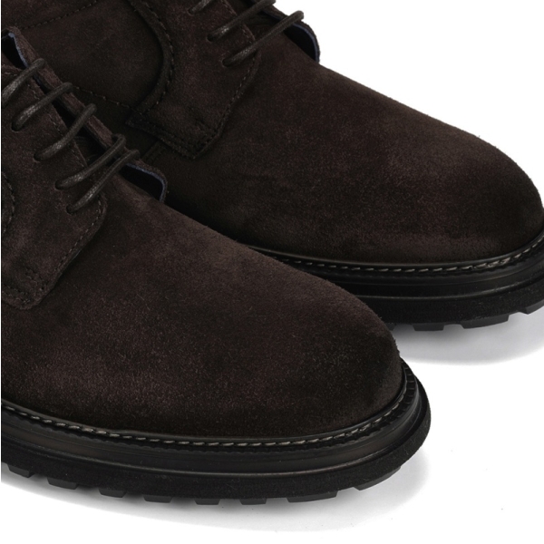 Półbuty męskie Fluchos 505581 LINCON F2054 AFELPADO CAFE+COM.2