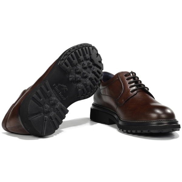 Półbuty męskie Fluchos 505586 LINCON F2054 MURANO CASTANO+COM.1