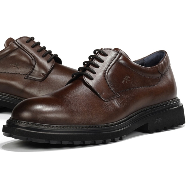 Półbuty męskie Fluchos 505586 LINCON F2054 MURANO CASTANO+COM.1