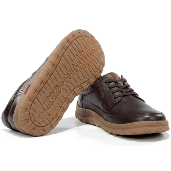 Półbuty męskie Fluchos 506918 JERRY F2504 HABANA CAFE+COM.1