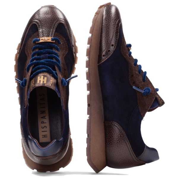Sneakersy damskie Hispanitas CHI265106 BOLERO-I26 ESPRESSO