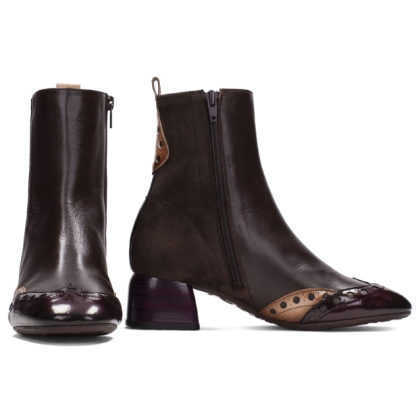 Botki damskie Hispanitas CHI265203 ROCK-I26 BORDO