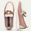 Mokasyny damskie Hispanitas CHV264520 FORMENTERA-V26 ALMOND